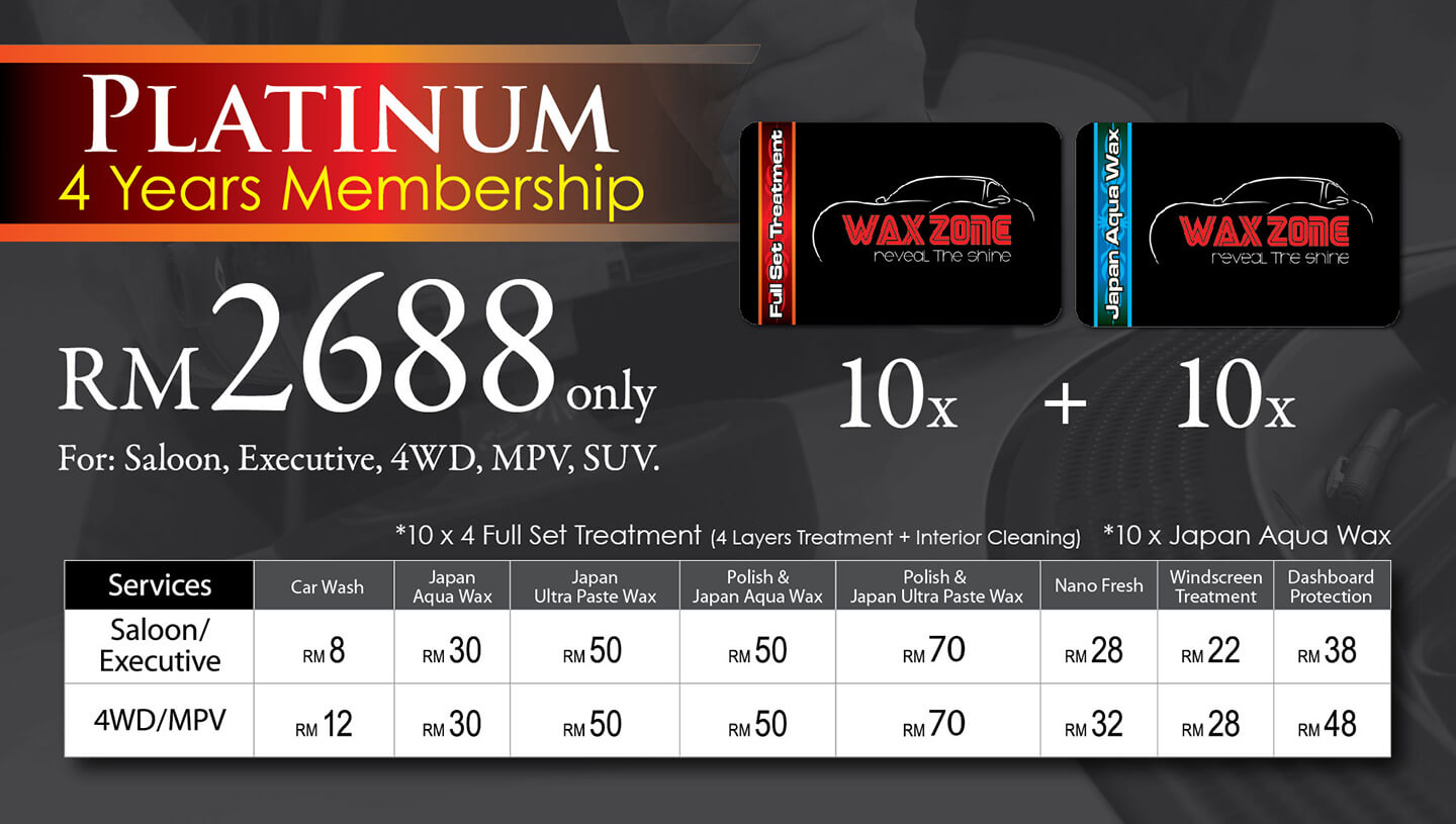 Platinum 4 Years Membership