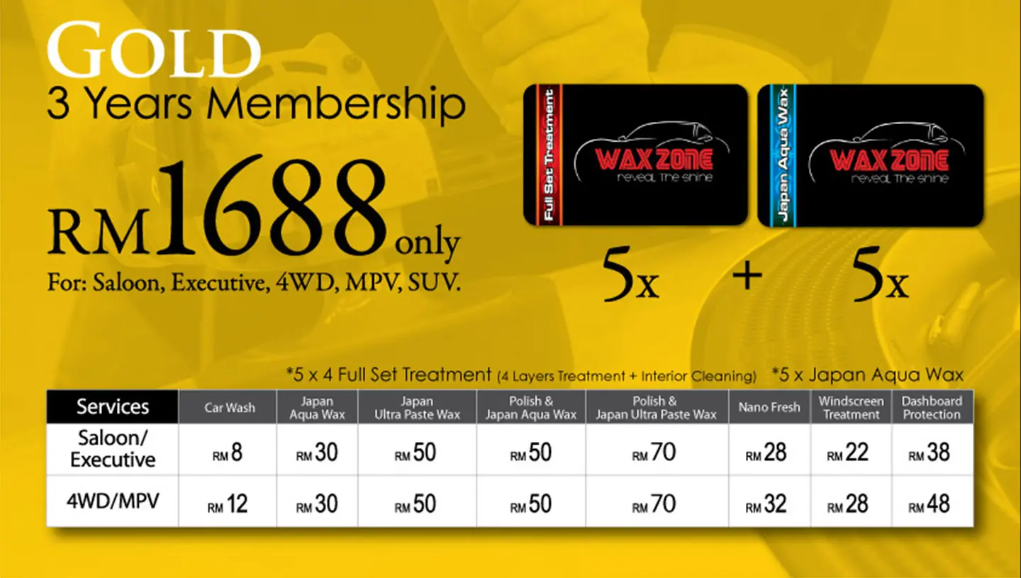 Gold 3 Years Membership